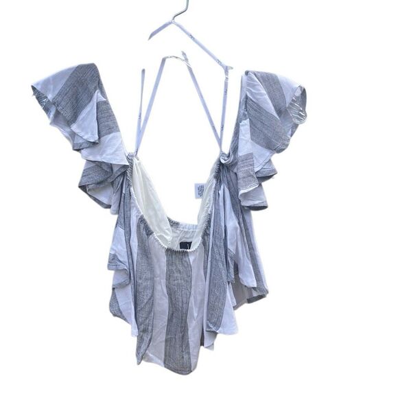 546. Lulus striped top and wrap skirt set small & med - Picture 7 of 8